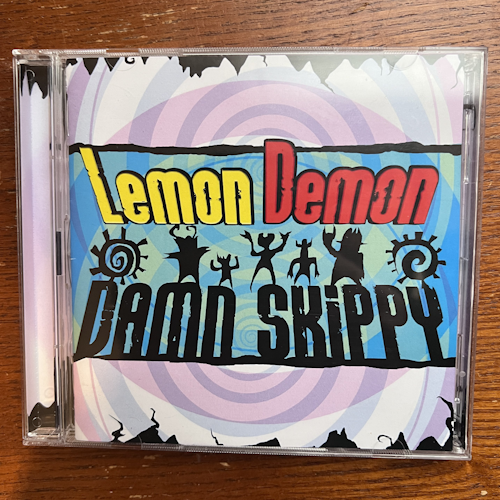Photograph of a CD of Damn Skippy by Lemon Demon