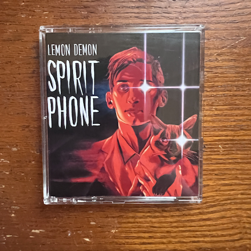 Photograph of a MiniDisc of Spirit Phone by Lemon Demon