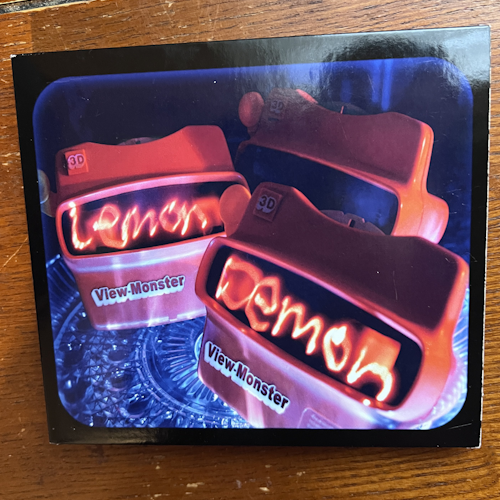 Photograph of a CD of View-Monster by Lemon Demon