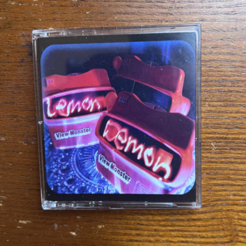 Photograph of a MiniDisc of View-Monster by Lemon Demon