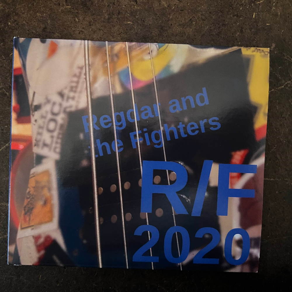 Photograph of a CD of R/F 2020 by Regdar and the Fighters and Raptor Vomit