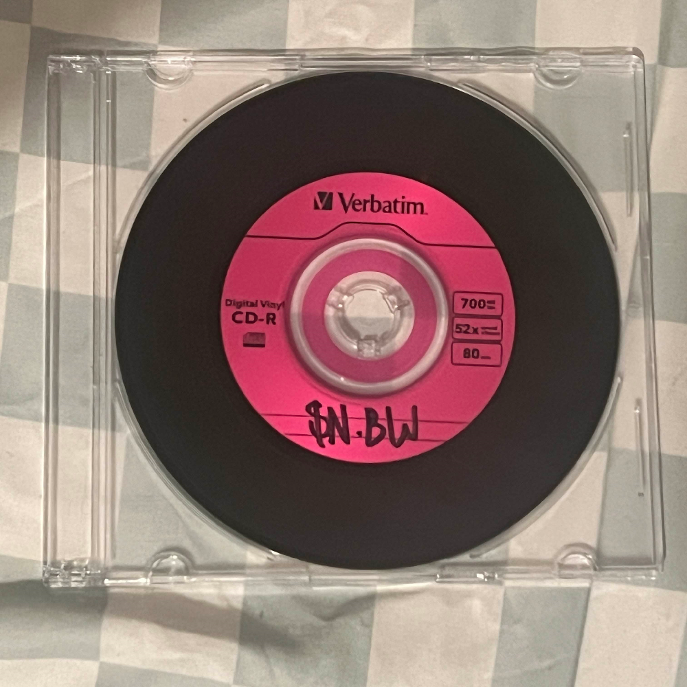 Photograph of a CD of $N.BW ''by'' Nuclear Bubble Wrap