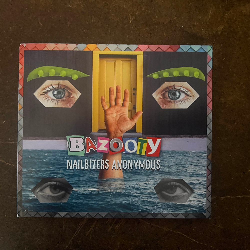 Photograph of a CD of Nailbiters Anonymous by Bazooty