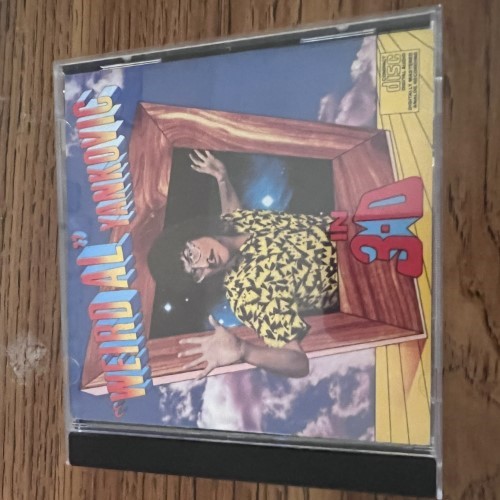 Photograph of a CD of In 3-D by Weird Al Yankovic