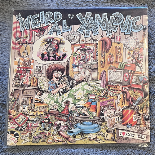 Photograph of an LP of Weird Al Yankovic by Weird Al Yankovic