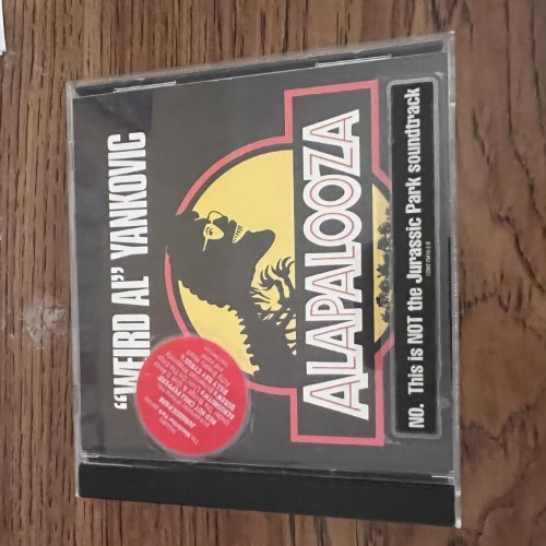 Photograph of a CD of Alapalooza by Weird Al Yankovic