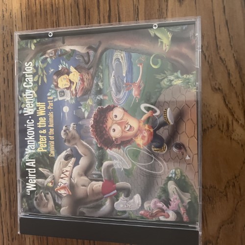 Photograph of a CD of Peter & The Wolf / Carnival of the Animals, Part II by Weird Al Yankovic and Wendy Carlos