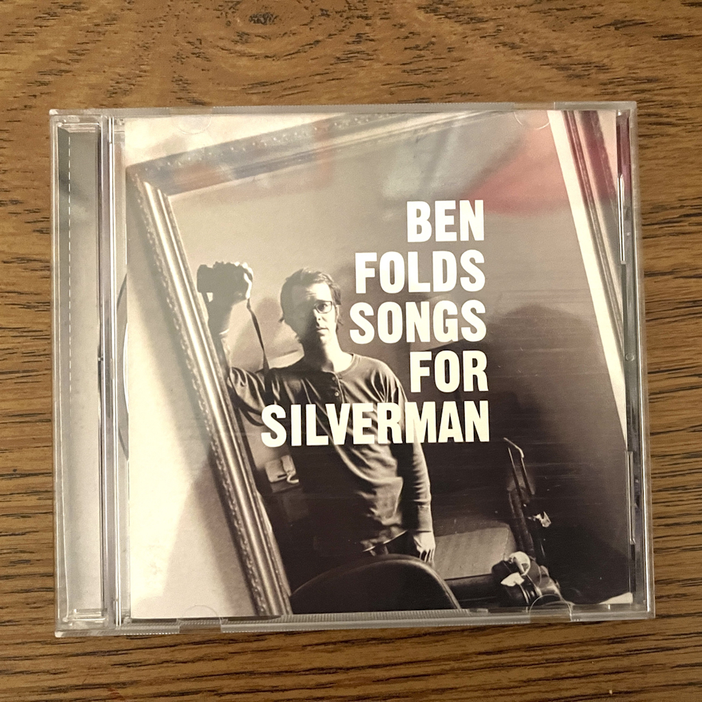 Photograph of a DualDisc of Songs For Silverman by Ben Folds