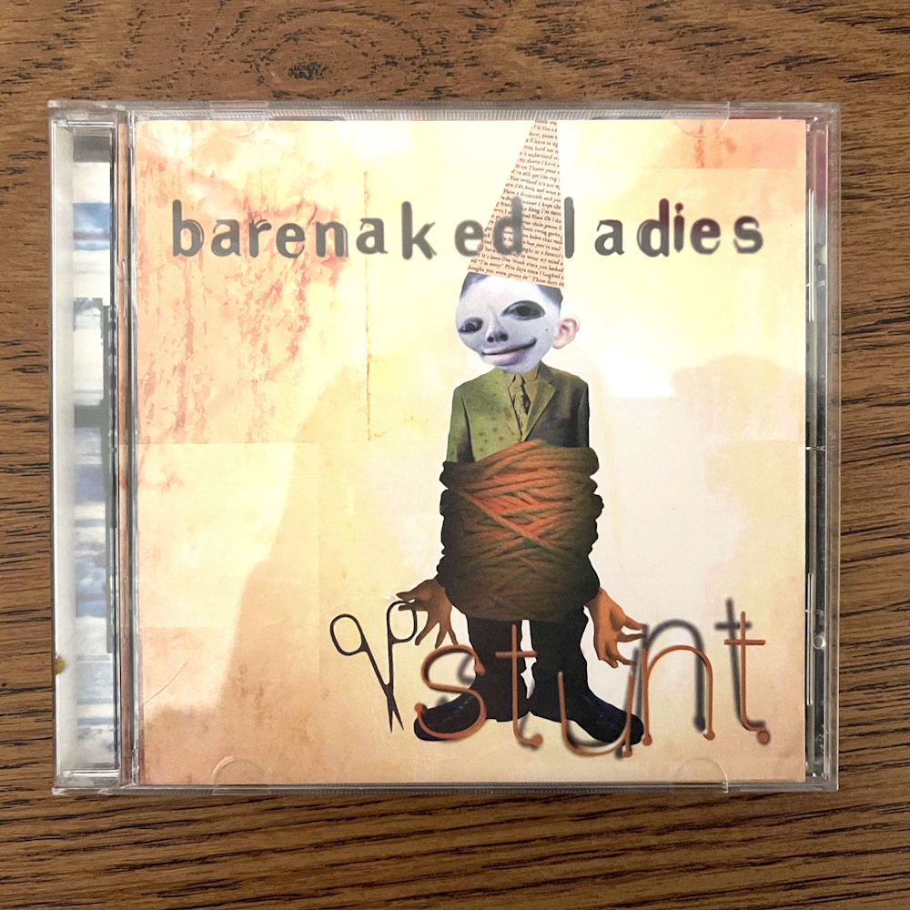 Photograph of a CD of Stunt by Barenaked Ladies